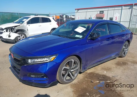 2019 Honda Accord Sport 2.0T z USA, uszkodzony, nr VIN 1HGCV2F31KA013995